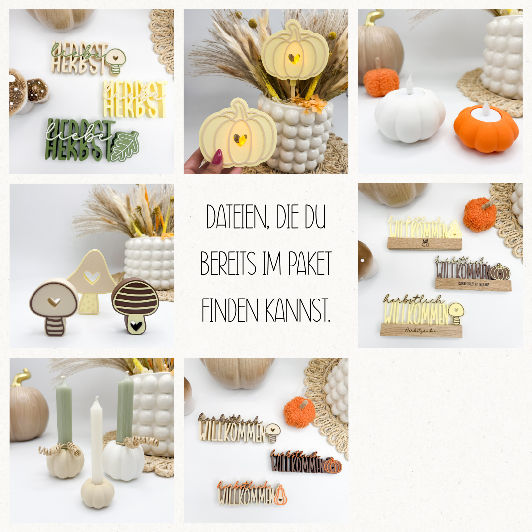 3D Druckdateipaket Q3 - mindestens 30 Dateien