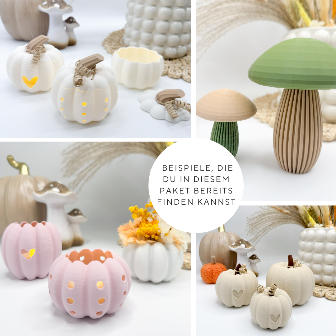 3D Druckdateipaket Q3 - mindestens 30 Dateien