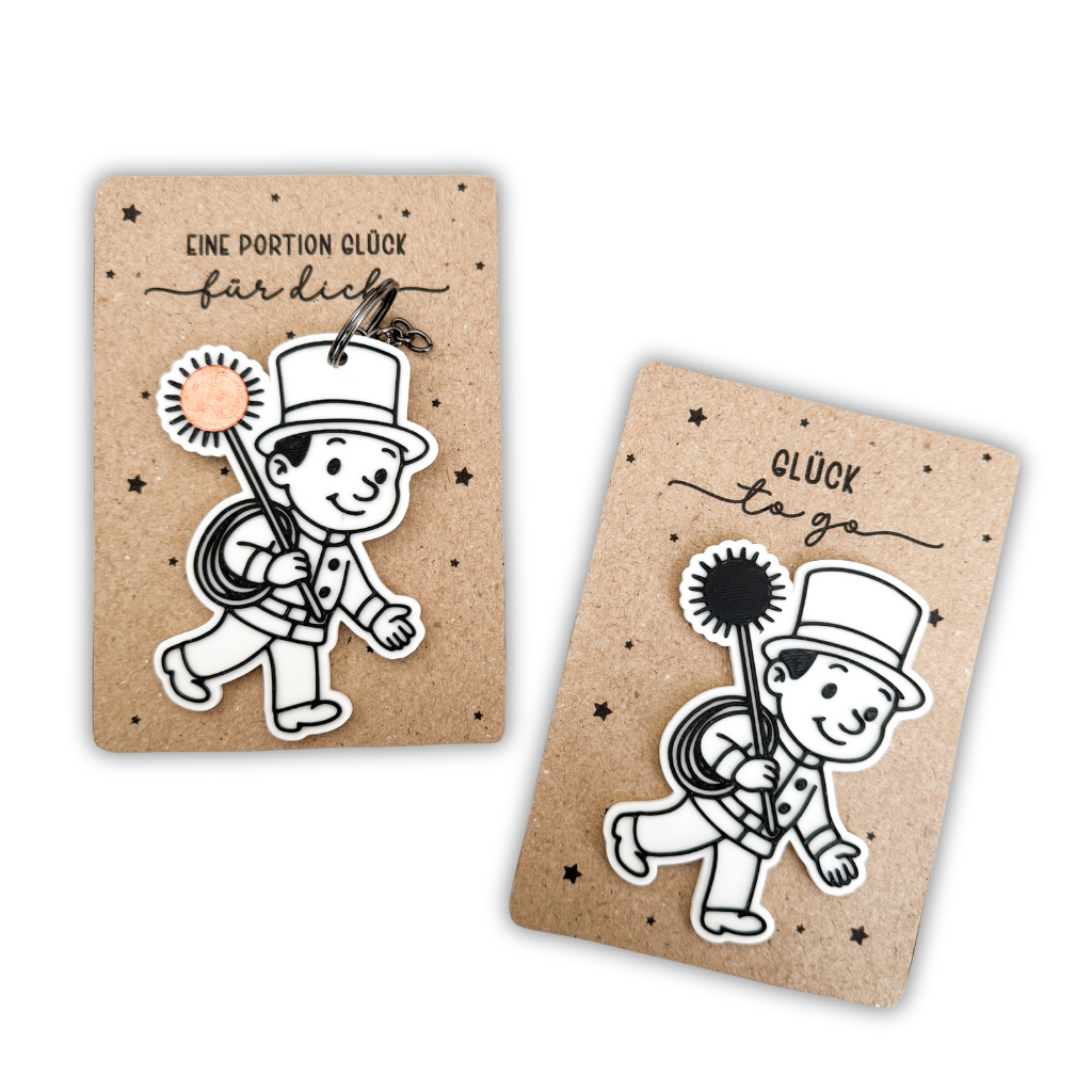 Glücksbringer Silvester Schornsteinfeger - 3D Druckdatei