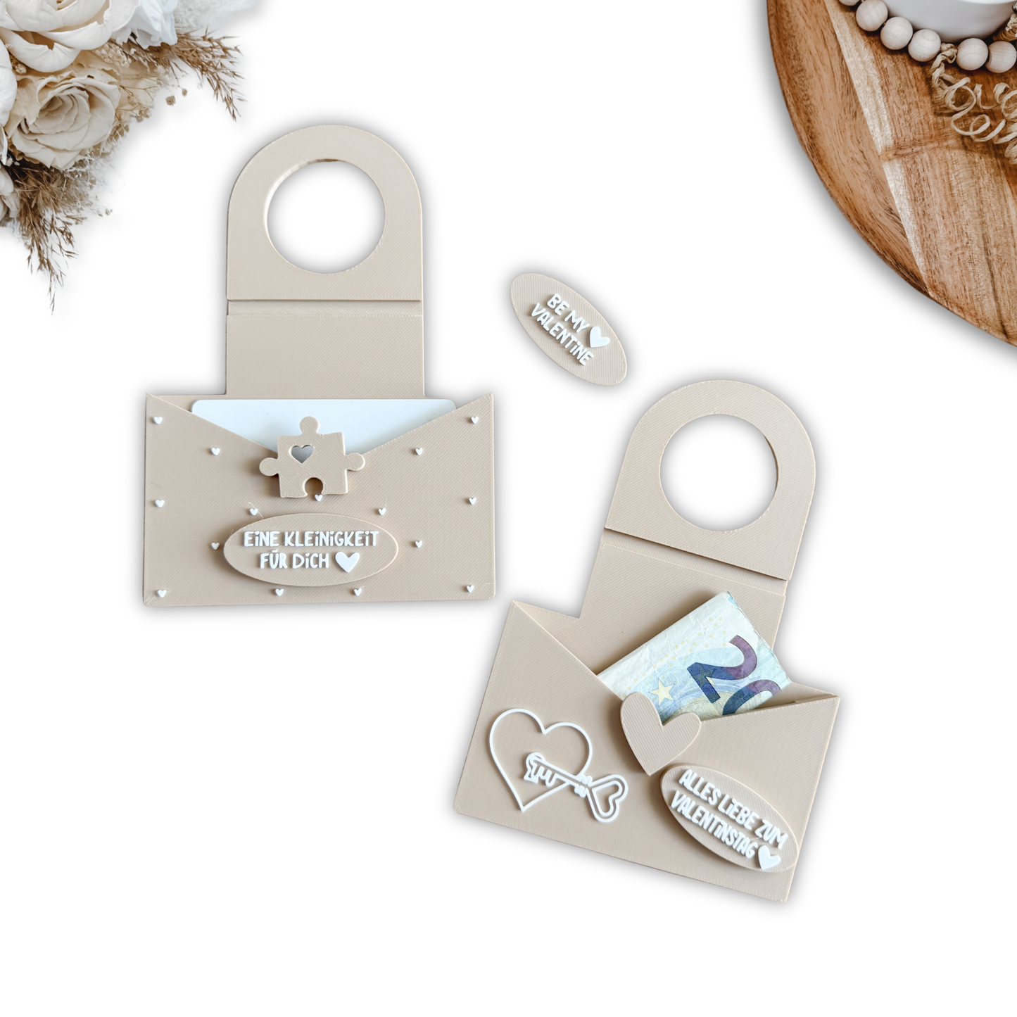 Flaschenhalter Briefumschlag - 3D Druckdatei