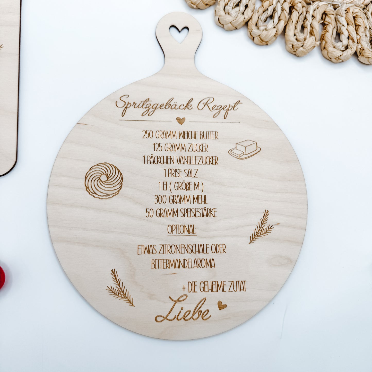 Rezepte Weihnachten Kokosmakronen und Spritzgebäck - Laserdatei