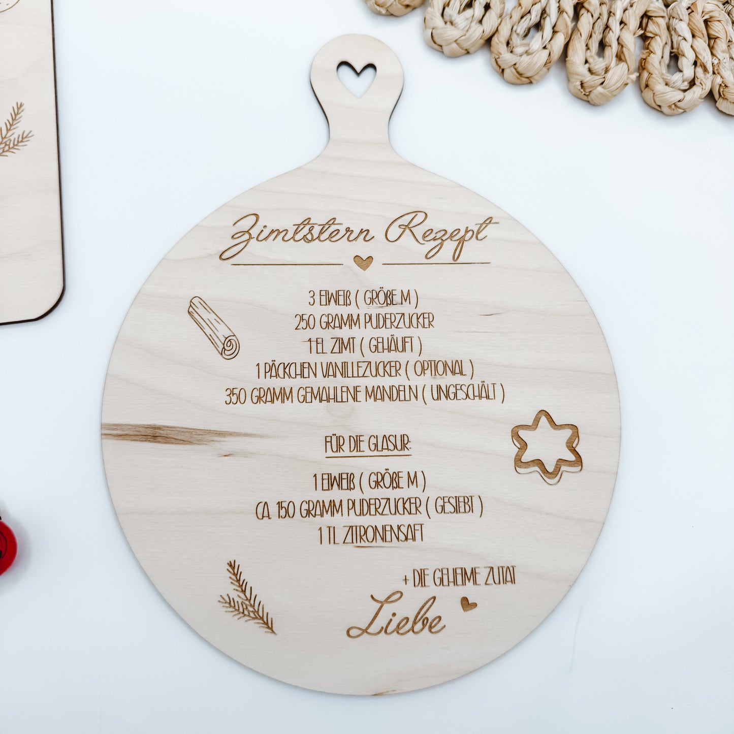 Rezepte Weihnachten Vanillekipferl und Zimtsterne - Laserdatei