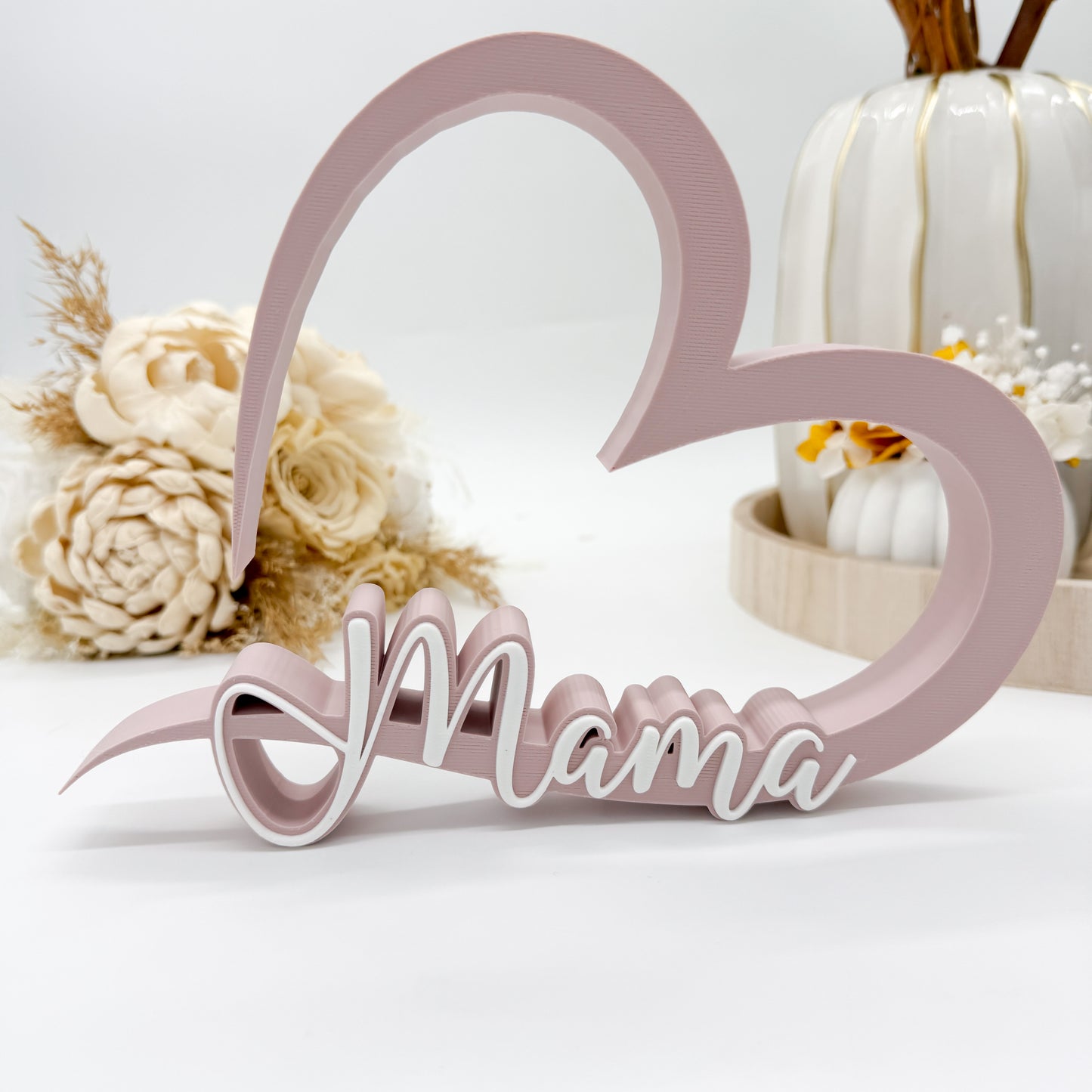 Mama mit Herz - 3D Druckdatei