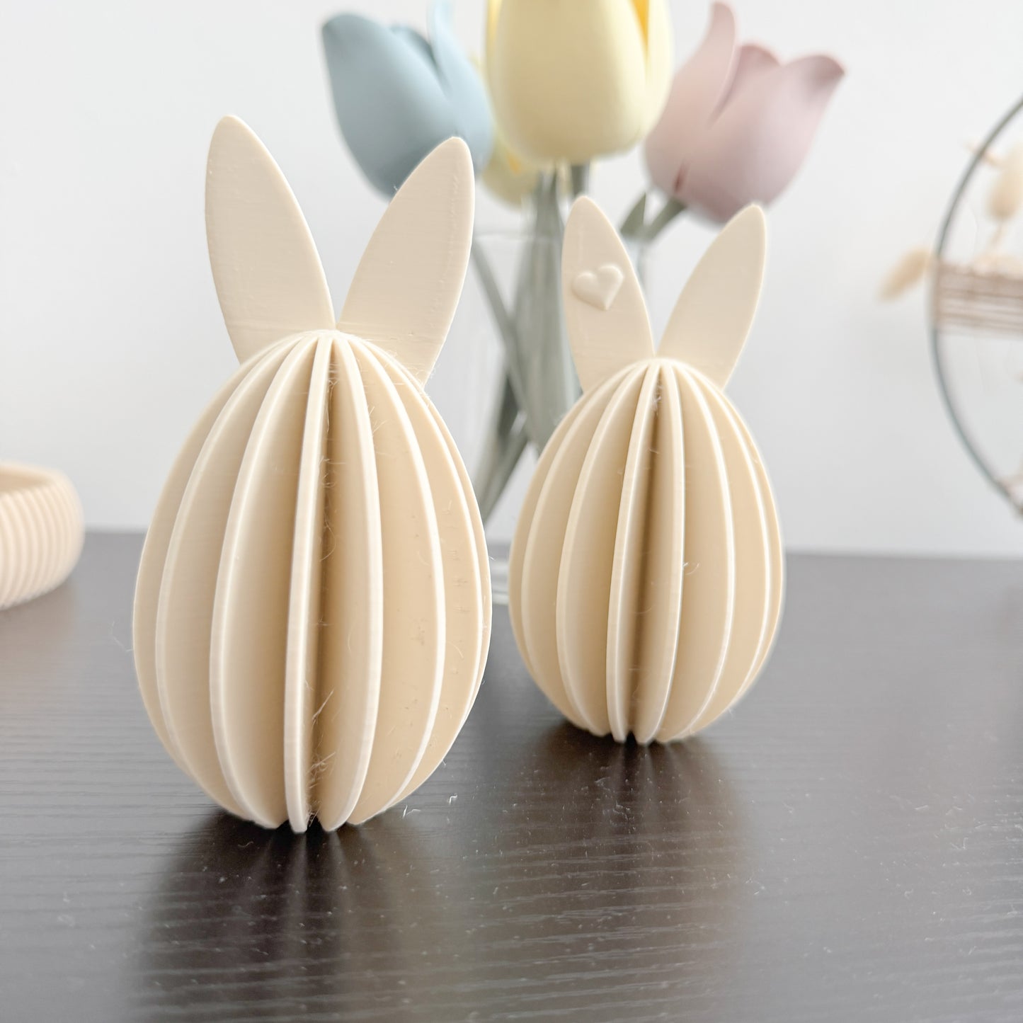 Eier mit Ohren 2er Set - 3D Druckdatei