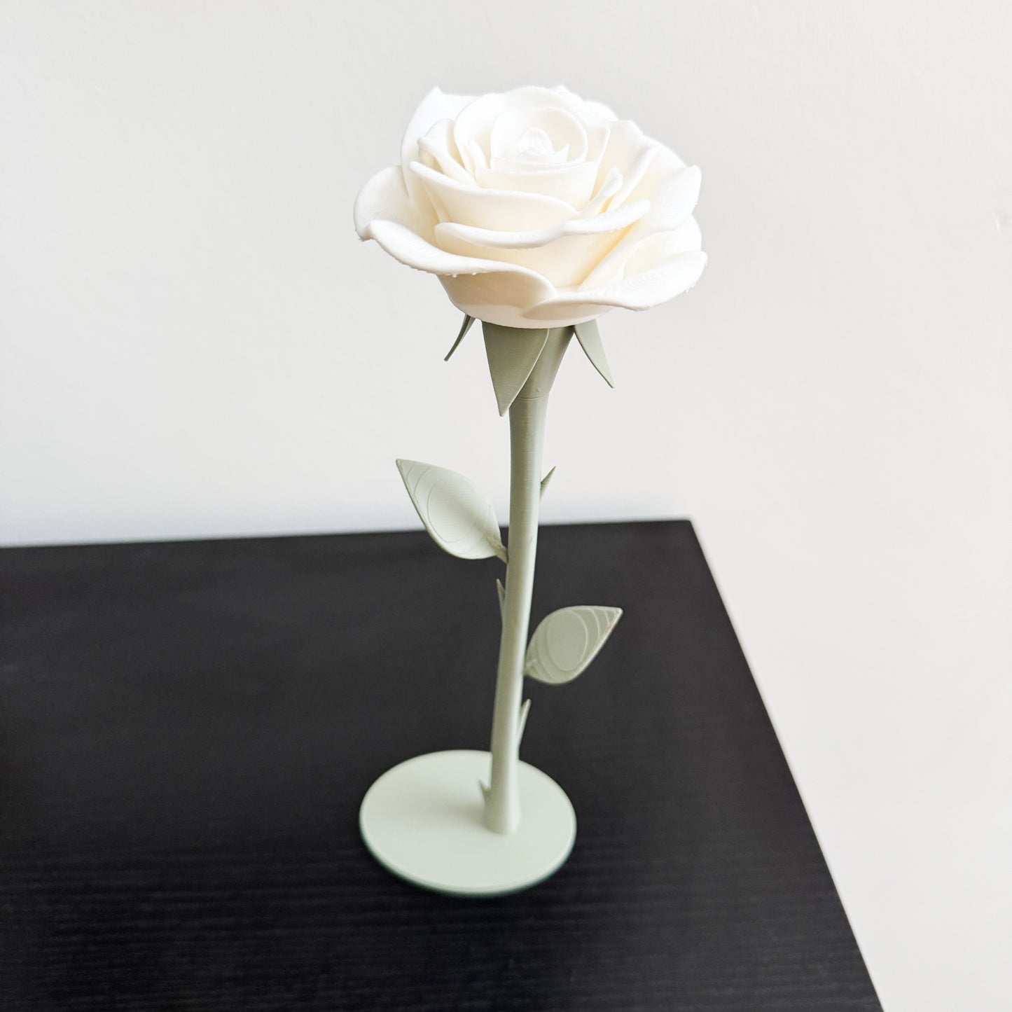 stehende Rose - 3D Druckdatei
