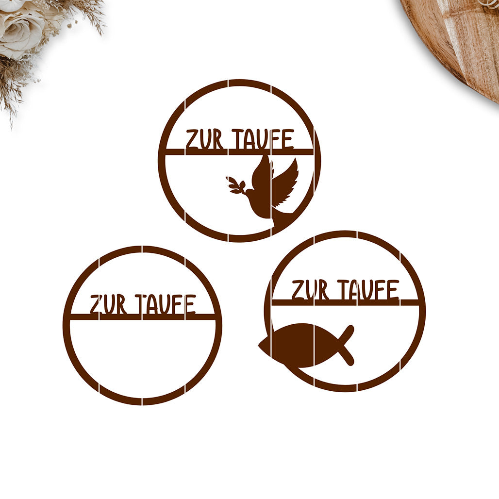9 Loops für Taufe - Laserdatei