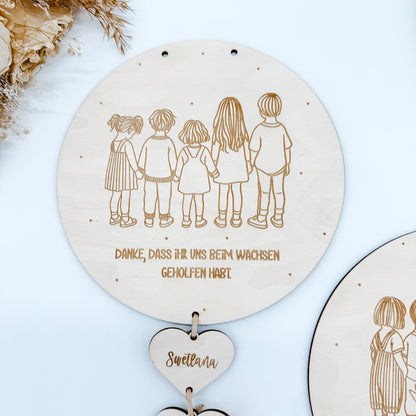 2x Abschiedsgeschenk Erzieher, Schild - Laserdatei