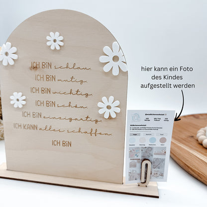 Affirmationstafel, Affirmationen Kinder - Laserdatei