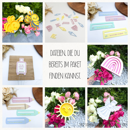 3D Druckdateipaket Q3 - mindestens 30 Dateien