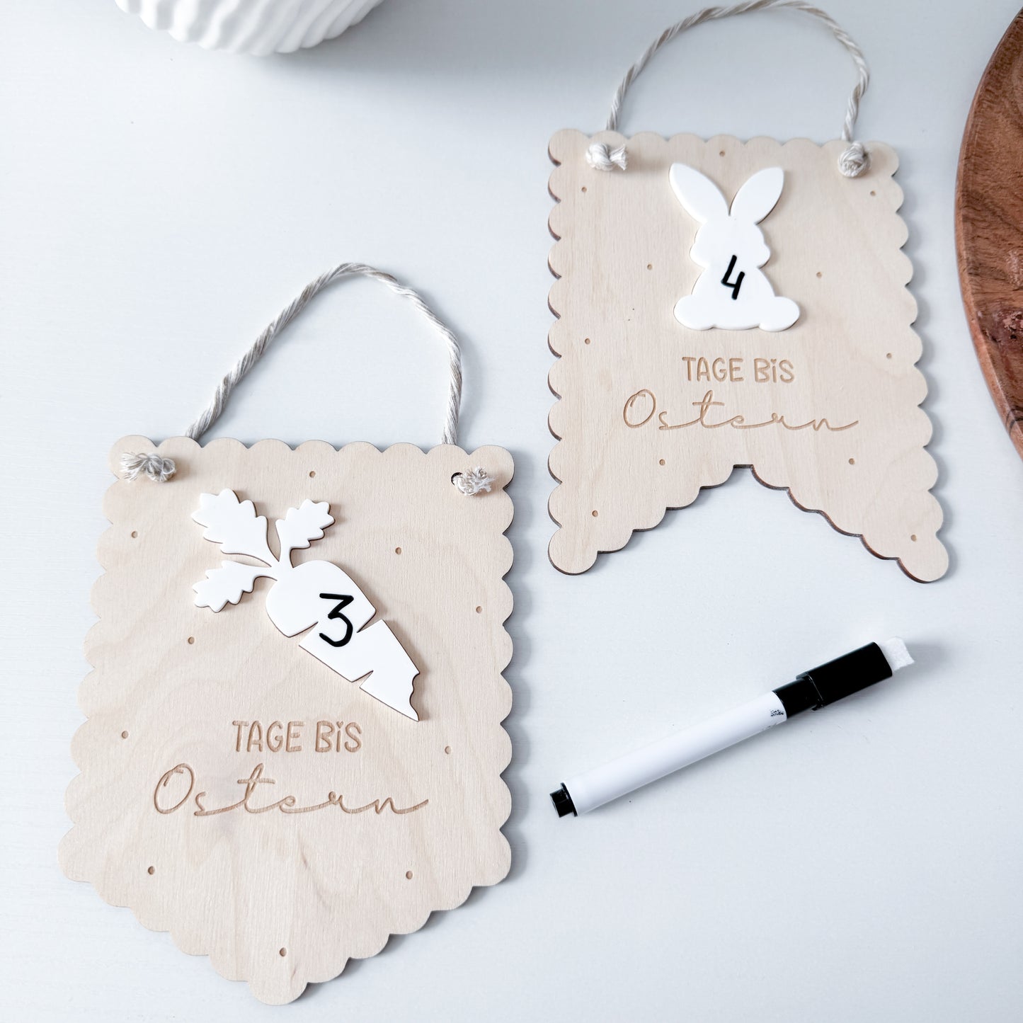 2 verschiedene Countdowntafeln für Ostern - Digitale Datei