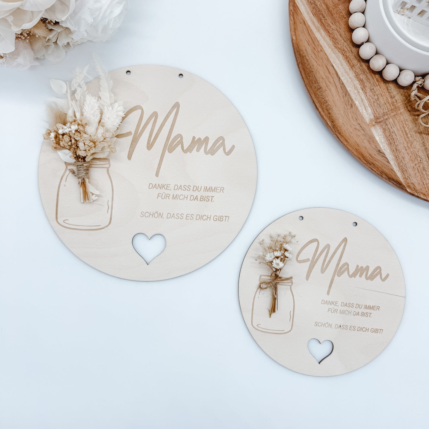 Muttertag, Schild für Mama - Laserdatei