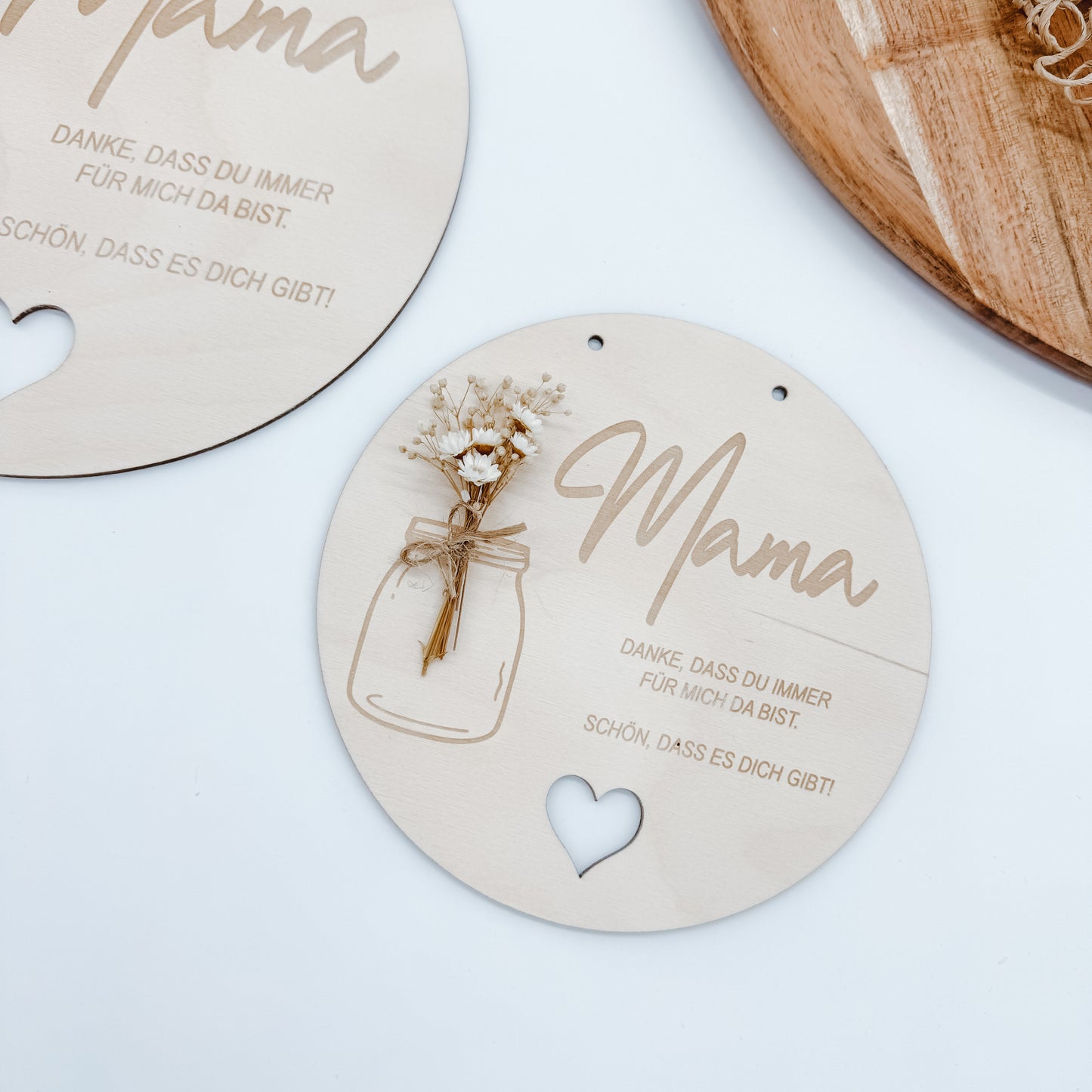 Muttertag, Schild für Mama - Laserdatei