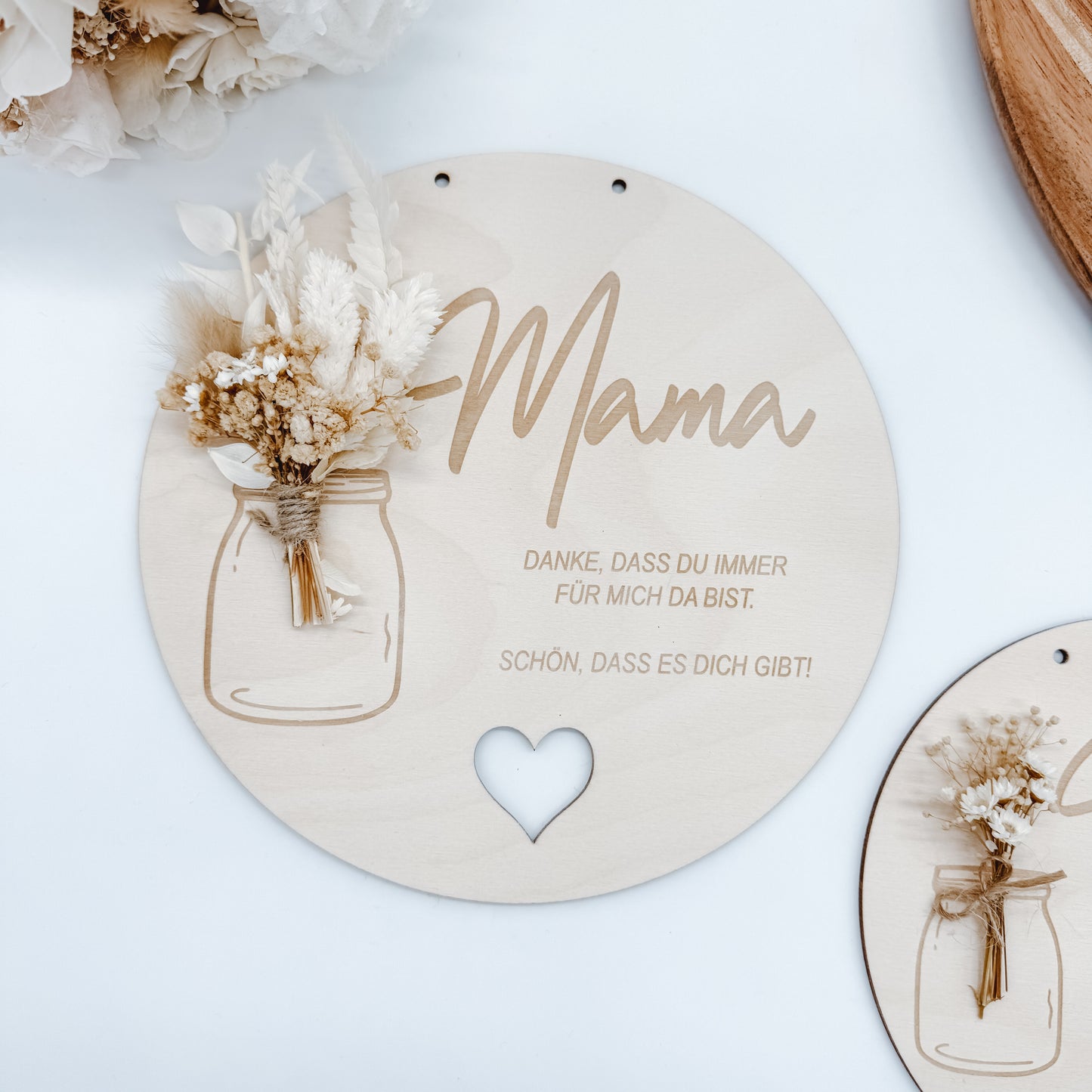 Muttertag, Schild für Mama - Laserdatei