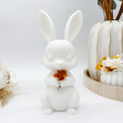 niedlicher Hase mit Wimpern - 3D Druckdatei