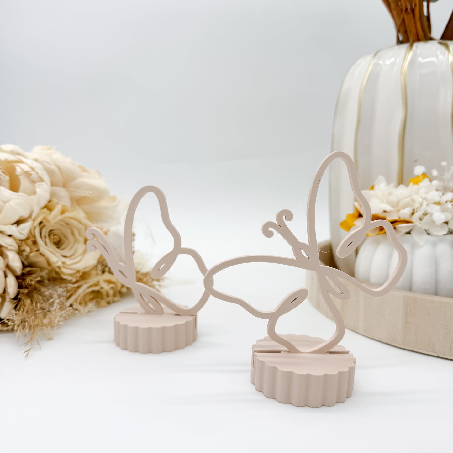 Schmetterlinge mit Sockel - 3D Druckdatei