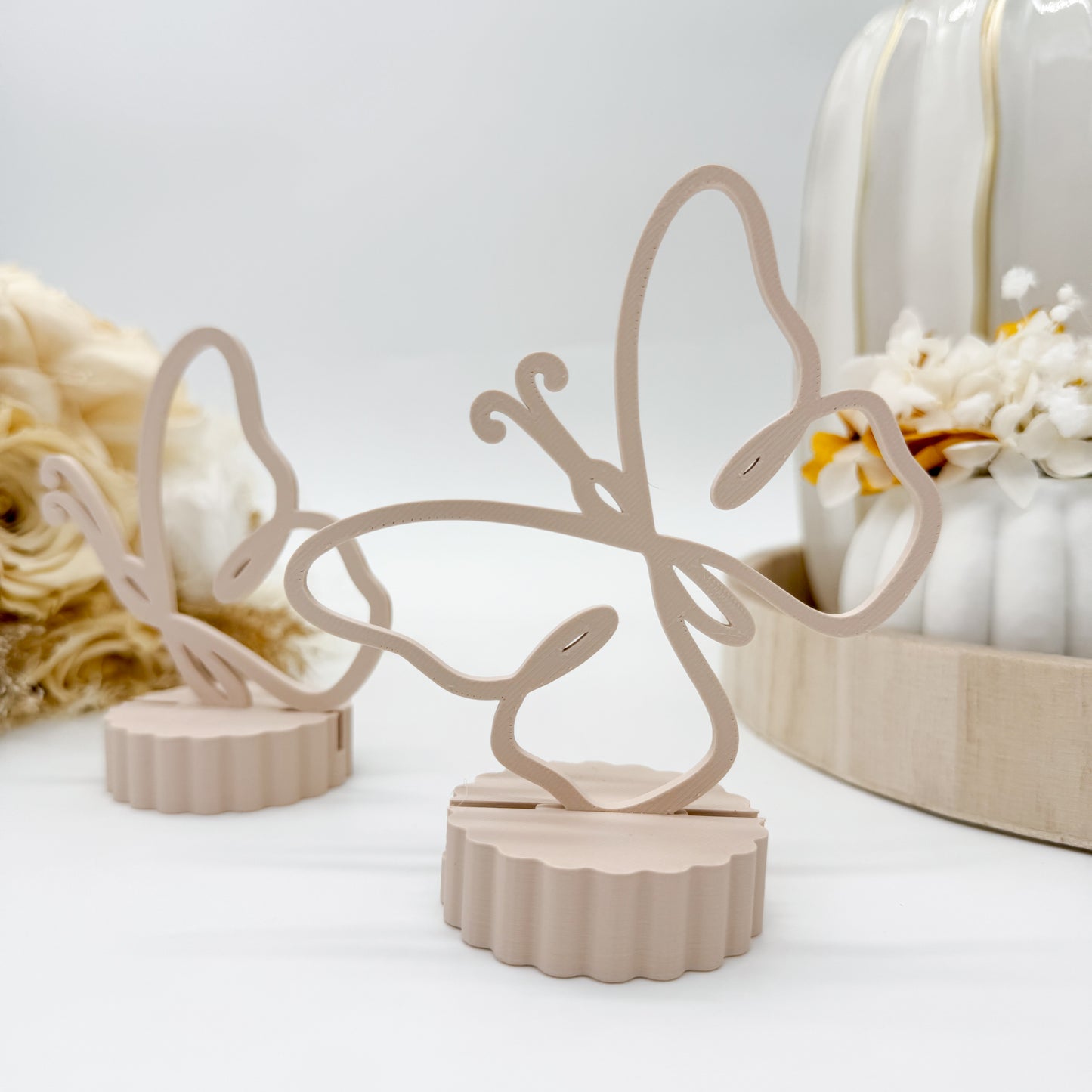 Schmetterlinge mit Sockel - 3D Druckdatei
