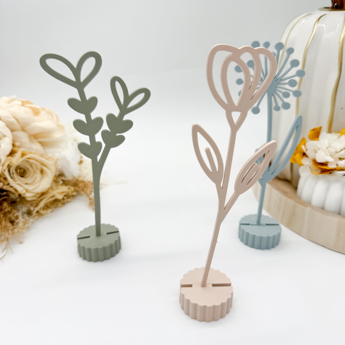 Blumen mit Sockel - 3D Druckdatei