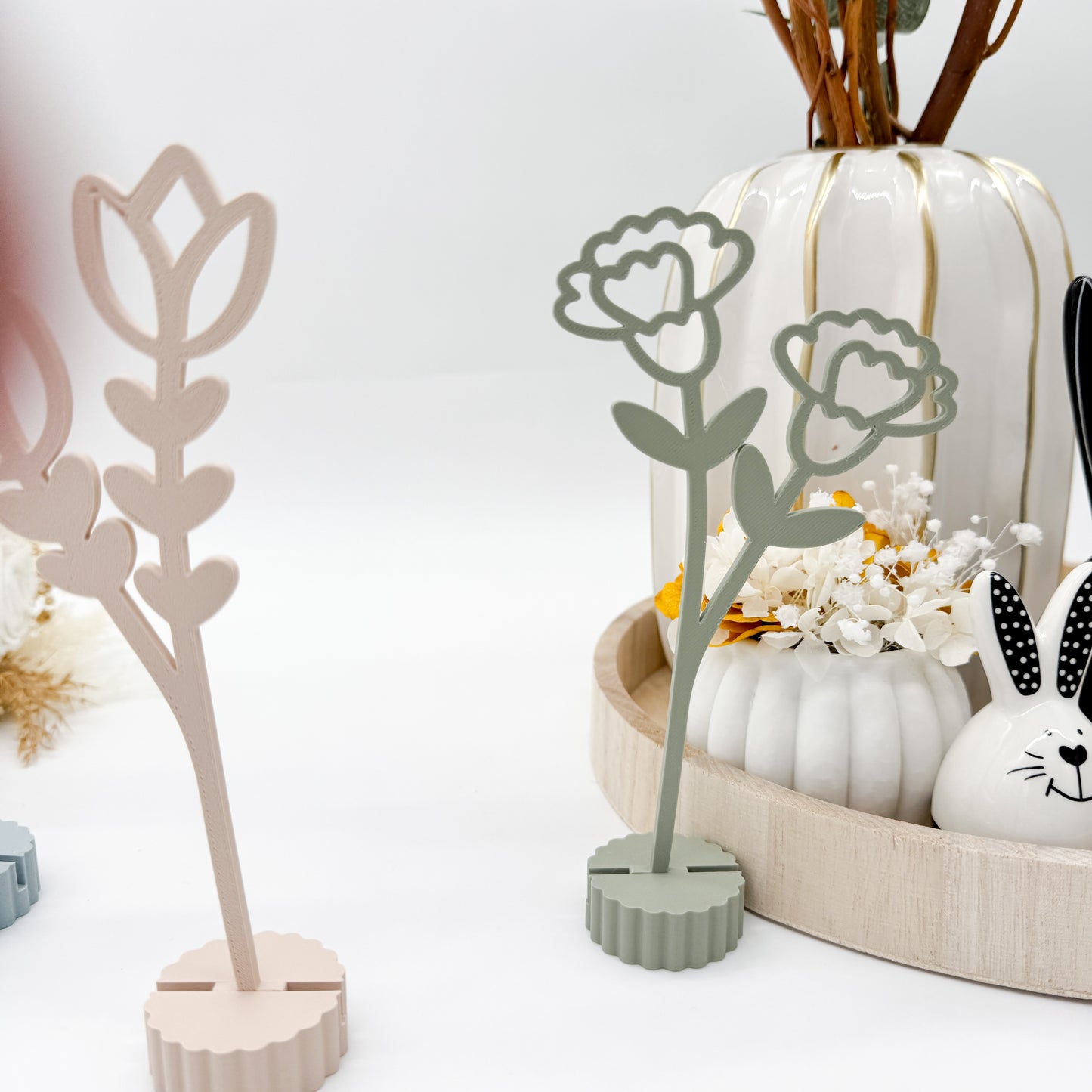 Blumen mit Sockel - 3D Druckdatei