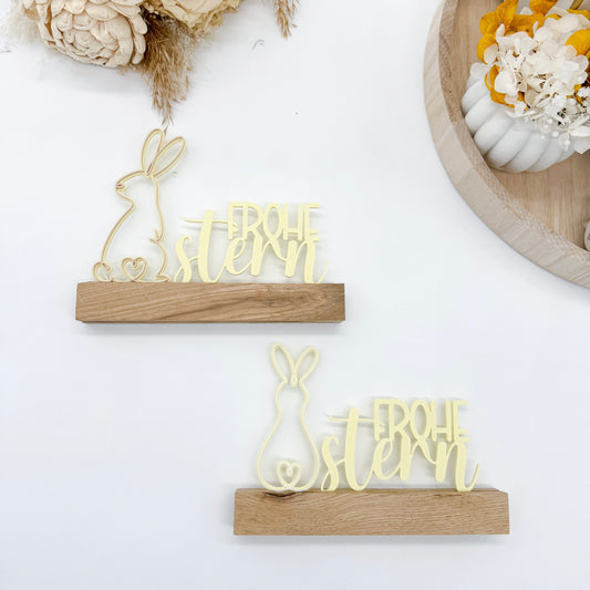 Frohe Ostern Klötzchendatei - 3D Druckdatei