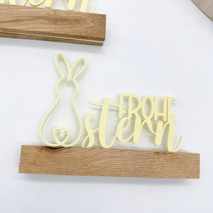 Frohe Ostern Klötzchendatei - 3D Druckdatei