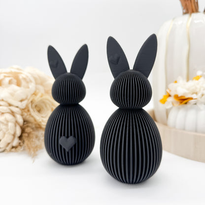 gerippter Hase mit Herzohr - 3D Druckdatei