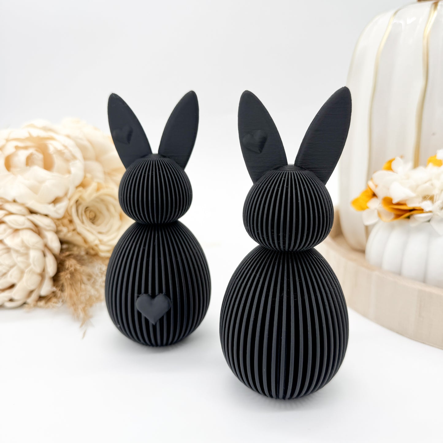 gerippter Hase mit Herzohr - 3D Druckdatei