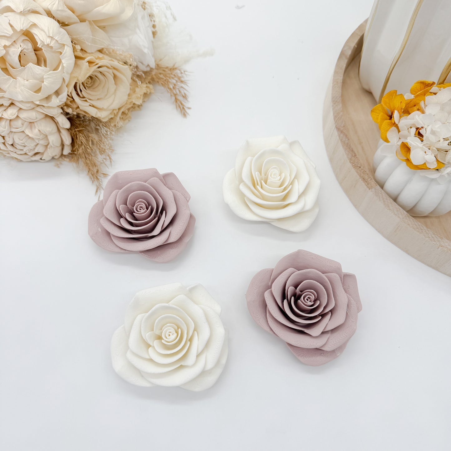 Rose Tischdeko - 3D Druckdatei