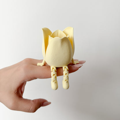 Tulpe mit Beinchen - 3D Druckdatei