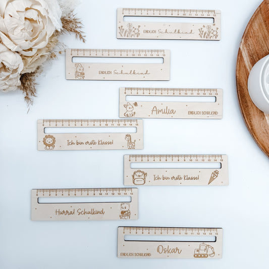 XXL Paket Lesehilfe und Lineal, Geschenkidee Einschulung - Laserdatei
