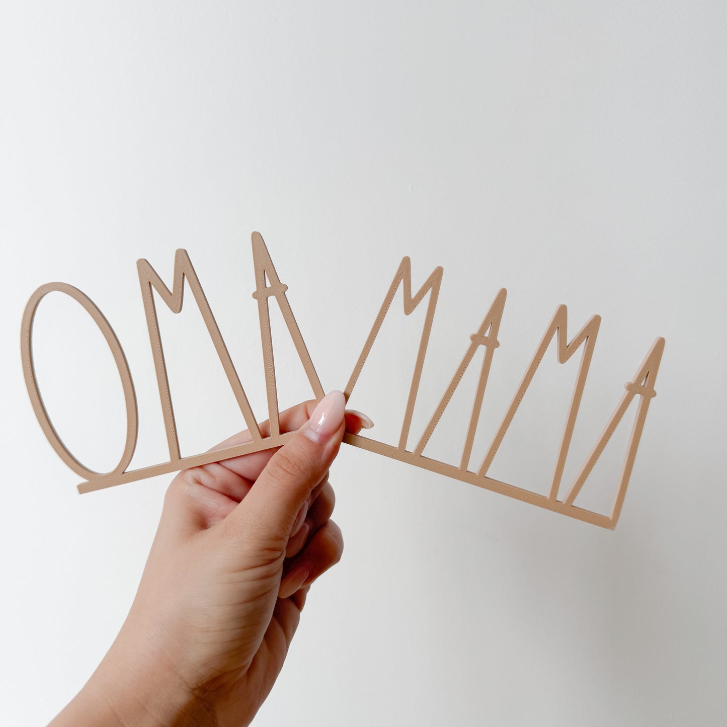 Aufsteller Mama, Oma - 3D Druckdatei