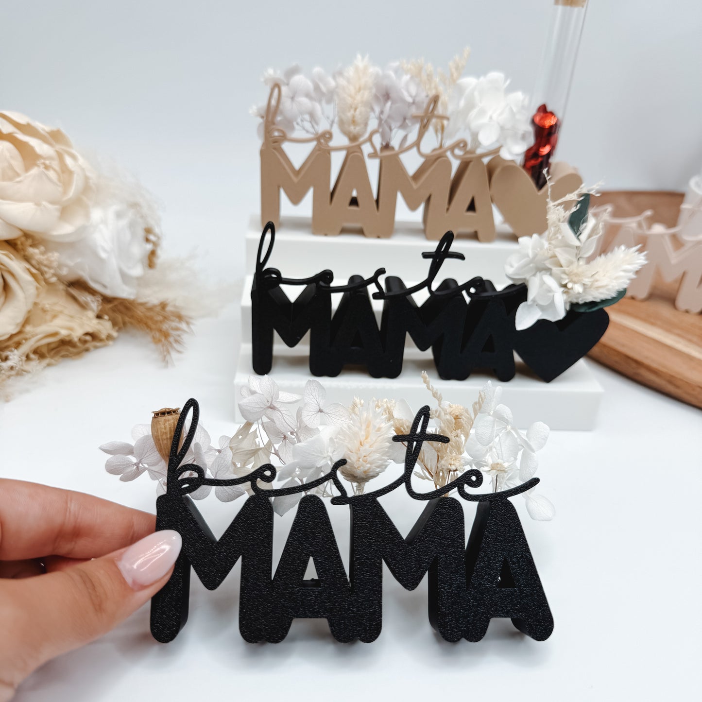 4 beste Mama Aufsteller - 3D Druckdatei