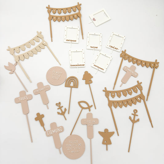 Motivstecker Glaube für die Käufer der Geburtstagsschlange - 3D Druckdatei