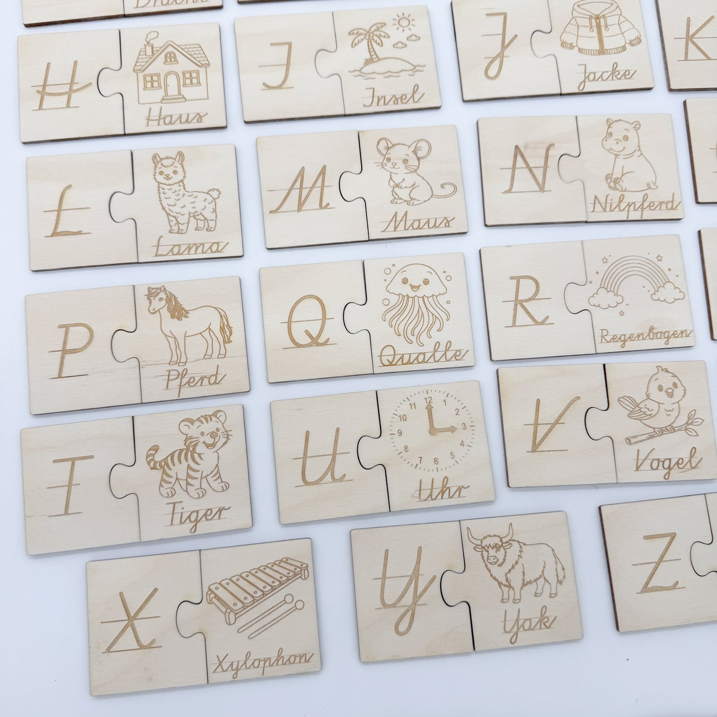 ABC Puzzle - Laserdatei