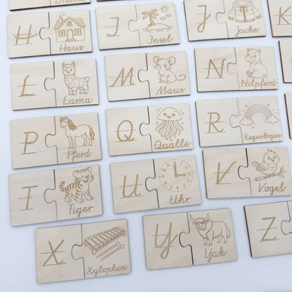 ABC Puzzle - Laserdatei