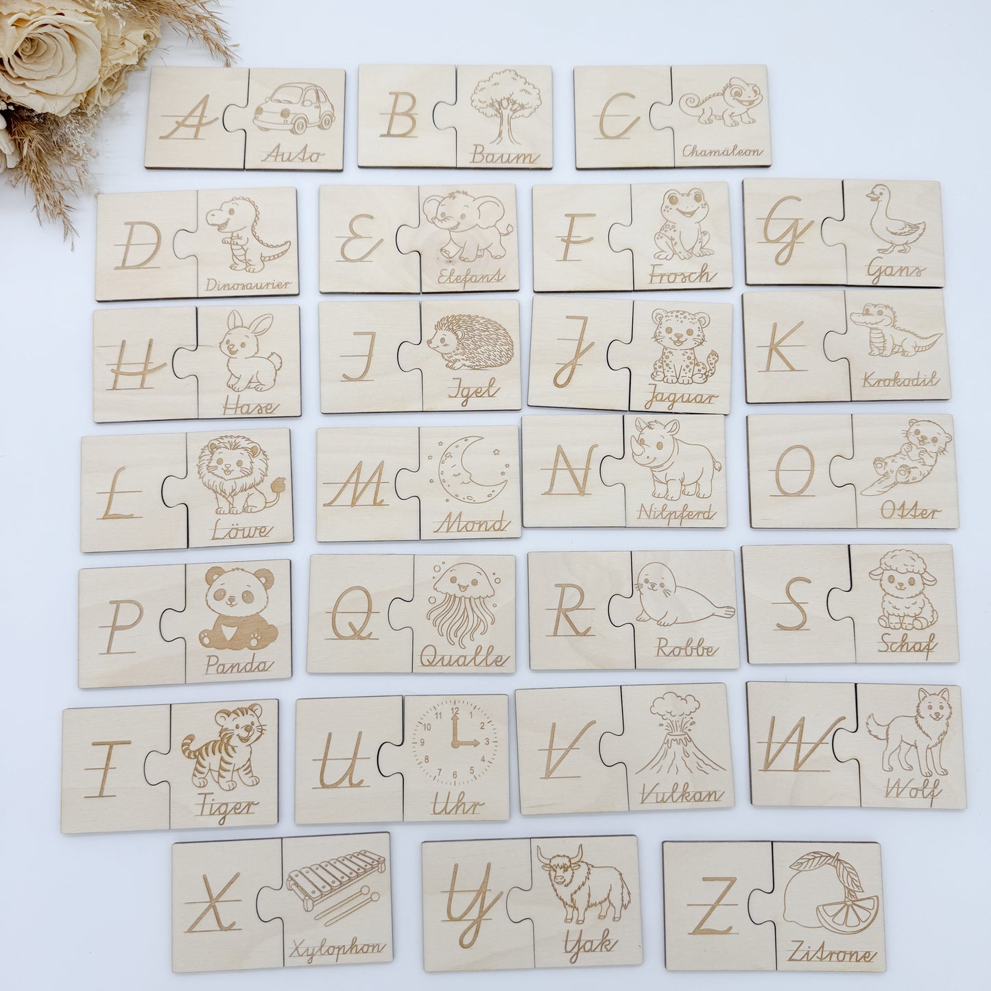 ABC Puzzle - Laserdatei