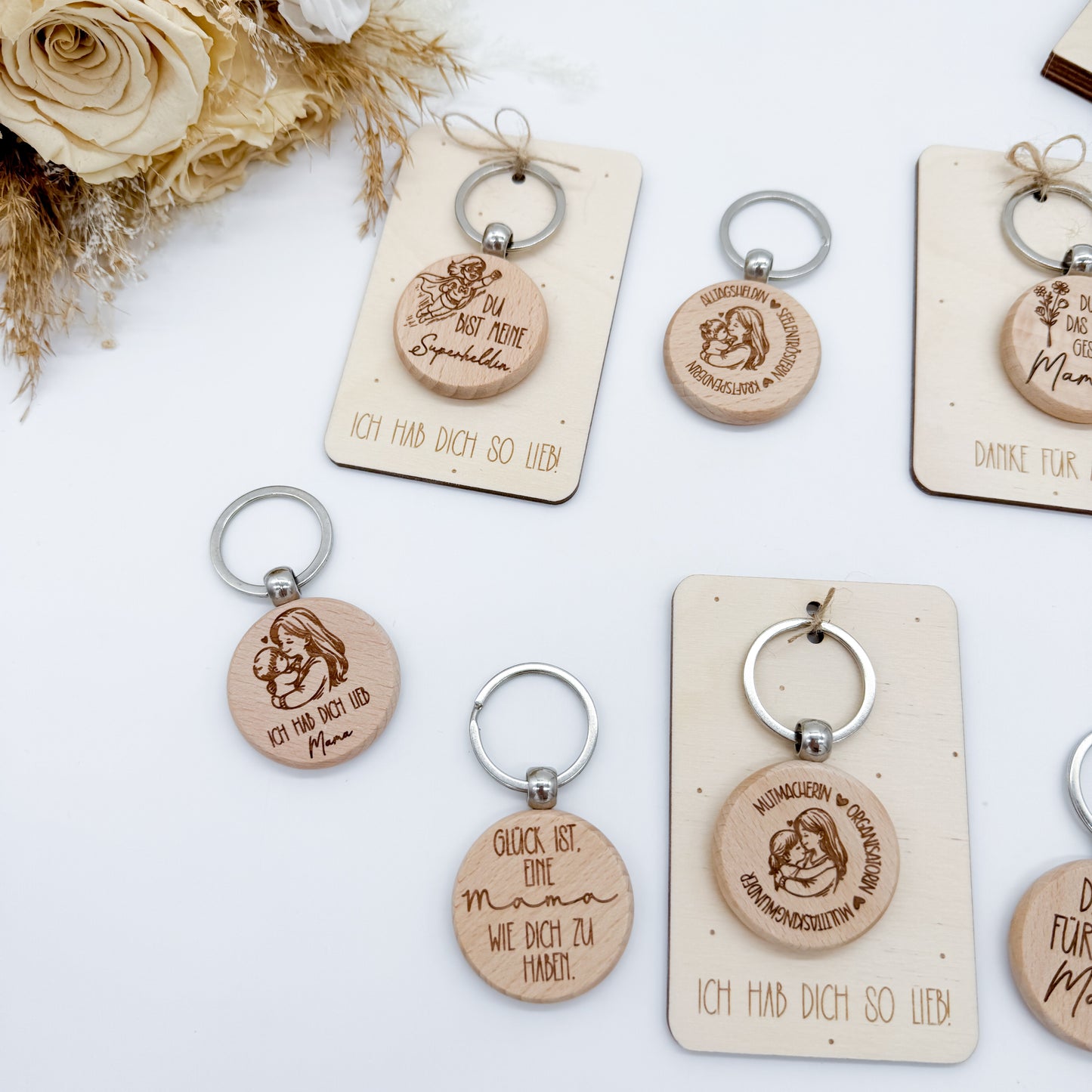 Mama Schlüsselanhänger - Laserdatei