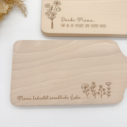 Mama Frühstücksbrettchengravur - Laserdatei