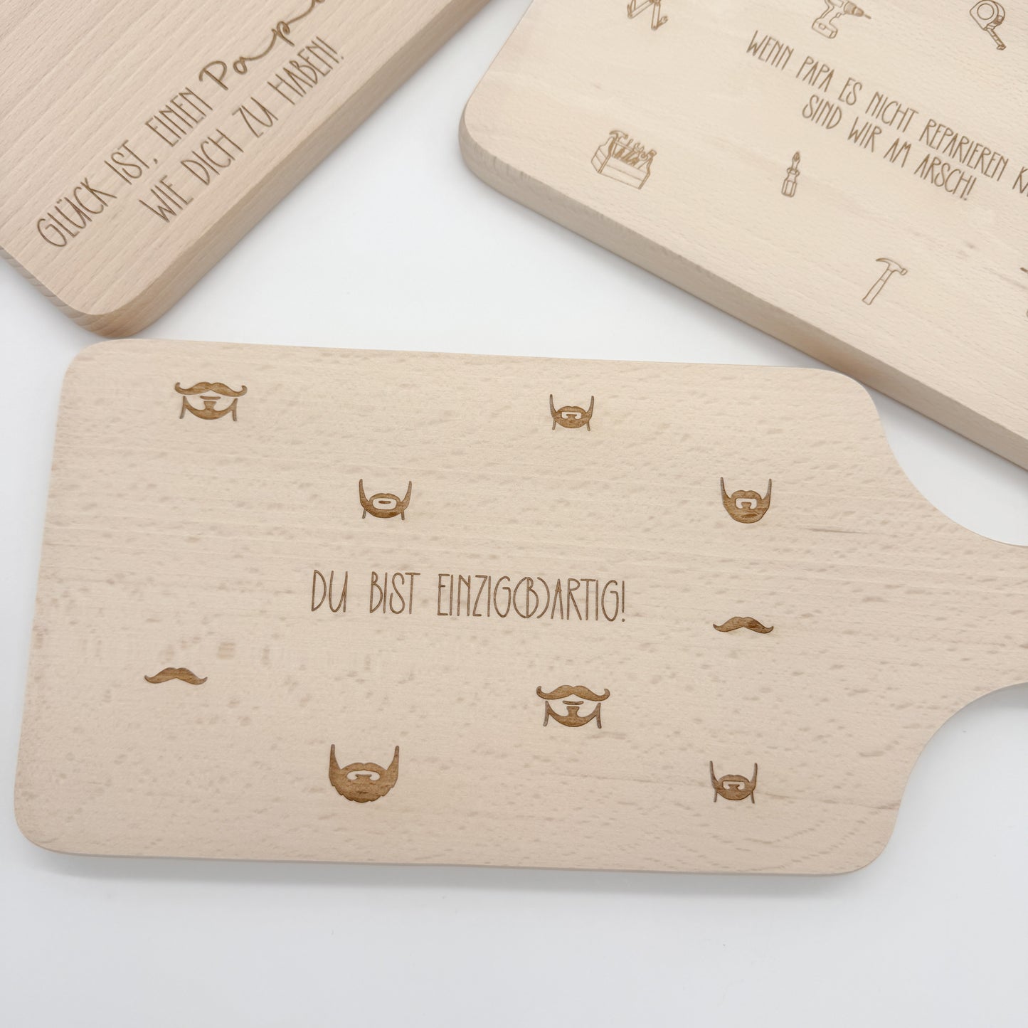 Papa Frühstücksbrettchengravur - Laserdatei