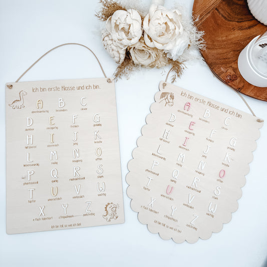 ABC Affirmationstafel - Laserdatei