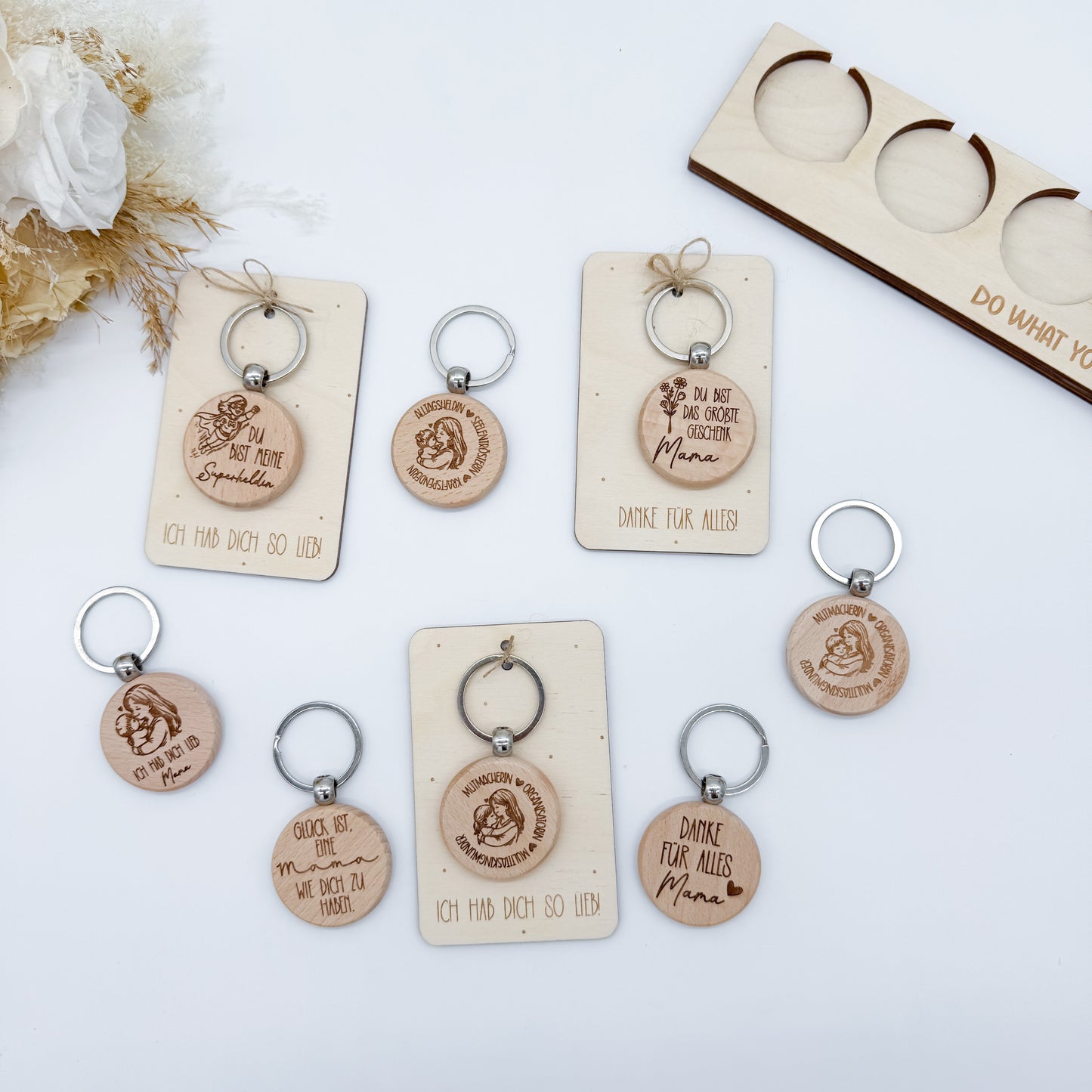 Mama Schlüsselanhänger - Laserdatei