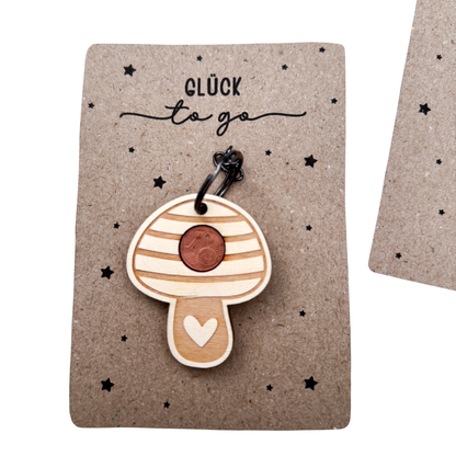 Glücksbringer Pilz - Laserdatei