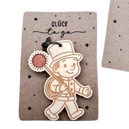 Glücksbringer Schornsteinfeger - Laserdatei