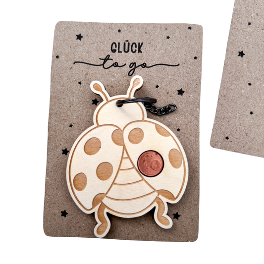 Glücksbringer Marienkäfer - Laserdatei