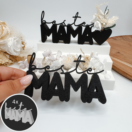4 beste Mama Aufsteller - 3D Druckdatei