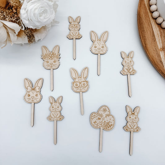 Blumenstecker Ostern - Laserdatei