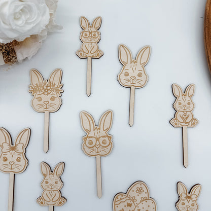 Blumenstecker Ostern - Laserdatei