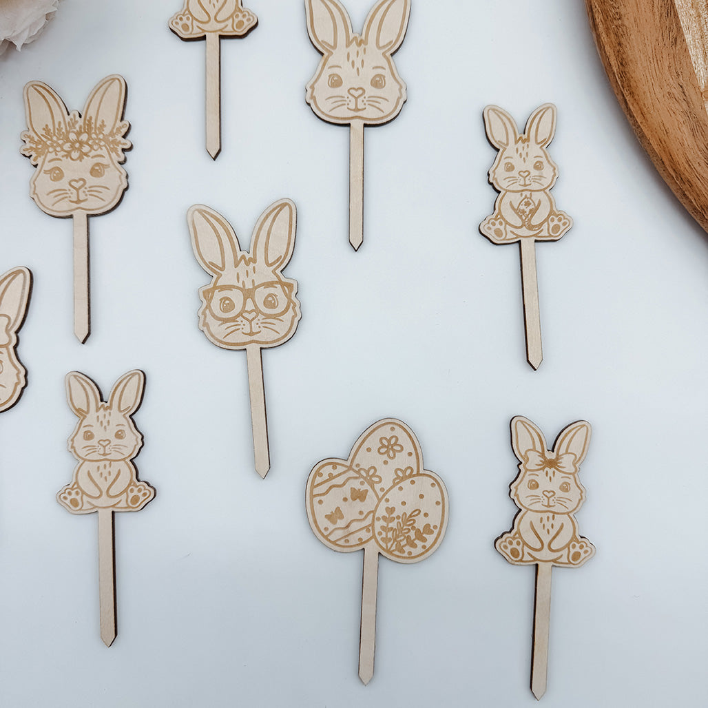 Blumenstecker Ostern - Laserdatei