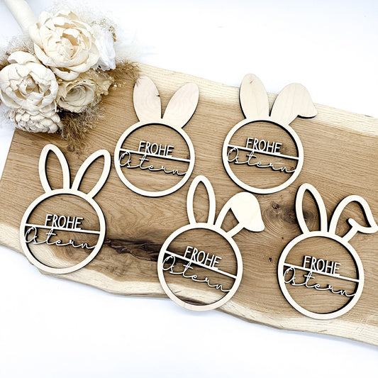 5 Loops für Ostern, Osterloops Frohe Ostern - Laserdatei