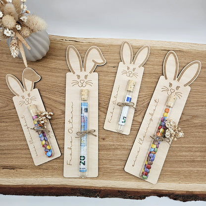 Röhrchenhalter Ostern, Geldhalter Ostern - Laserdatei