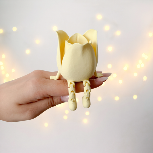 Tulpe mit Beinchen - 3D Druckdatei